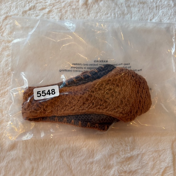 New! Acacia Neema Crochet Bikini Bottom in Tobacco 45548 - Picture 9 of 9